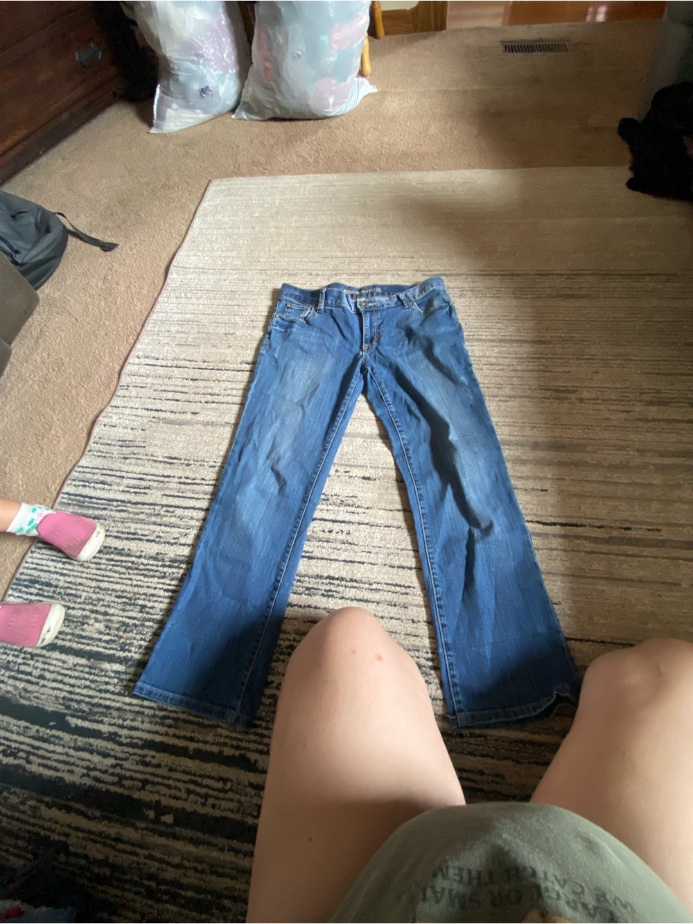 Mossimo Supply Co. Men's Blue Bootcut Jeans